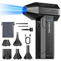 Cafovidia C10 300000RPM Powerful Electric Compressed Air Duster- Portable Turbo Fan for PC,Home,Outdoor,Car-10000mAh Rechargeable Handheld Mini Air Blower