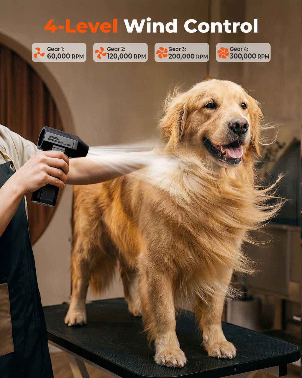 Cafovidia C10 300000RPM Powerful Electric Compressed Air Duster- Portable Turbo Fan for PC,Home,Outdoor,Car-10000mAh Rechargeable Handheld Mini Air Blower